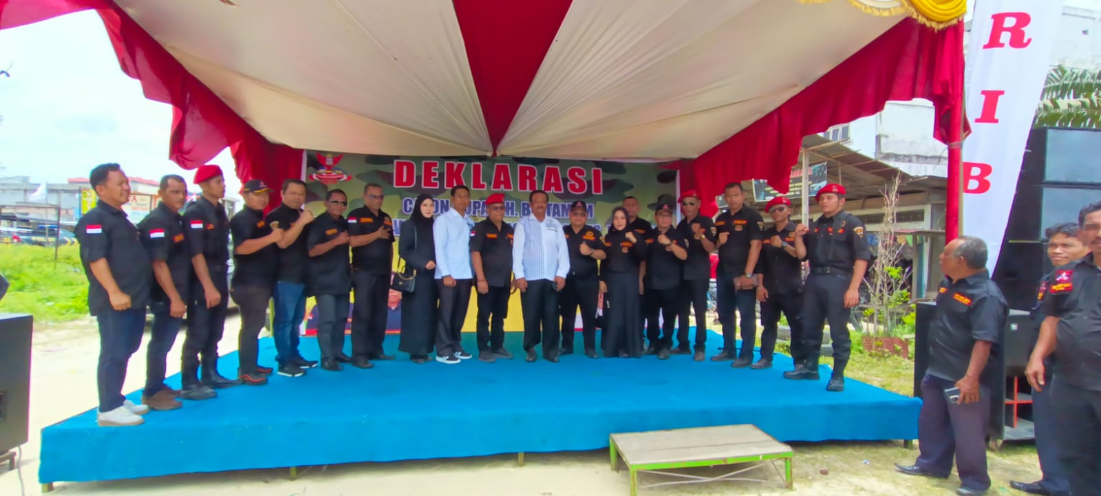 Luar Biasa...DPC GRIB Jaya Rohil Dukung Paslon Bupati Dan Wakil Bupati H.Bistamam - JC